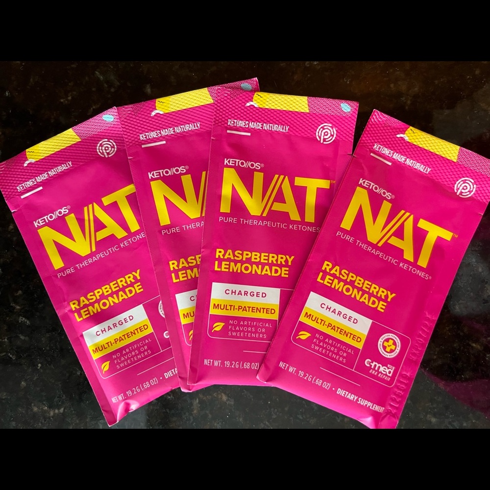 Prüvit NAT Ketones - Raspberry Lemonade - Charged